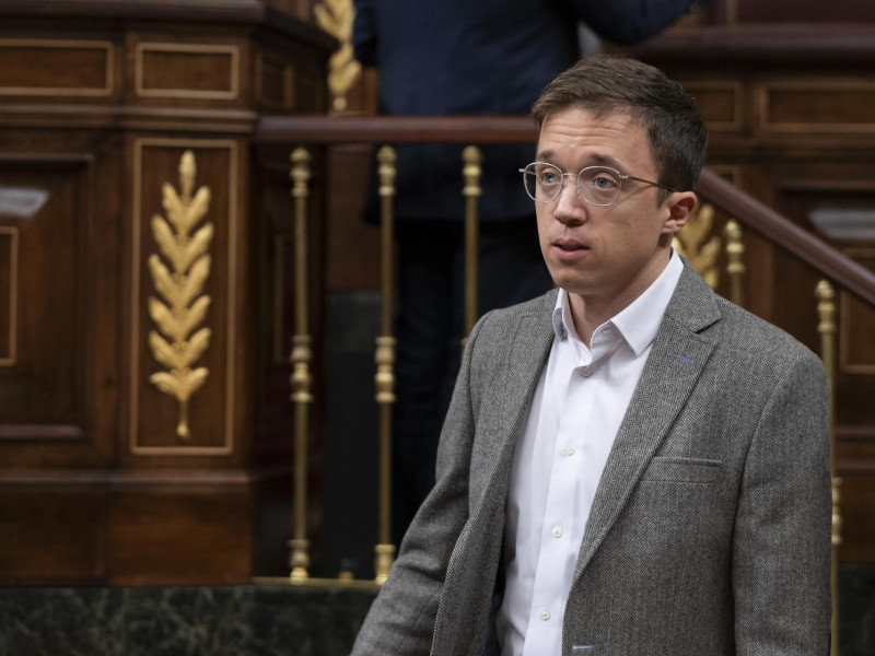 Arsip foto mantan juru bicara Sumar di Kongres Deputi, Íñigo Errejón