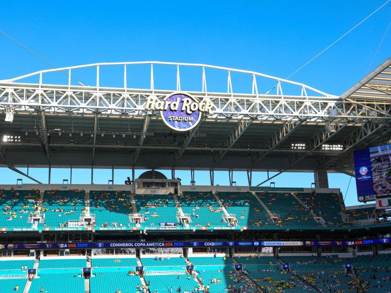 Hard Rock Stadium, estadio de los Miami Dolphins de la NFL.