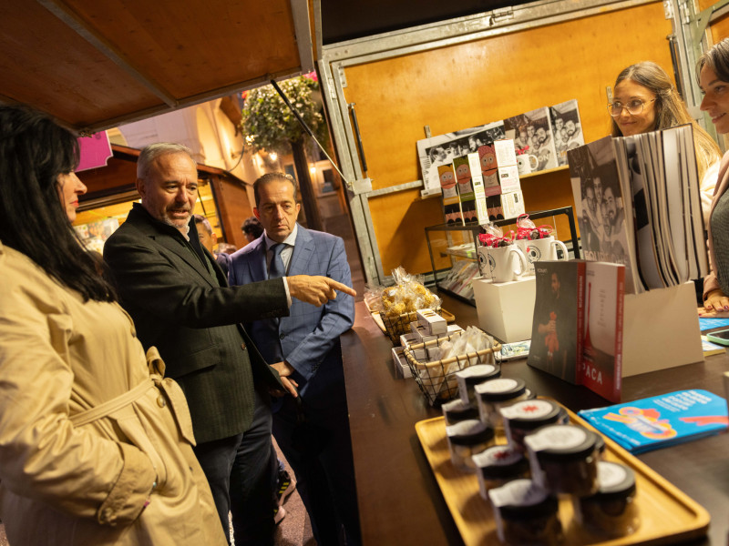 Inauguración de la feria del dulce