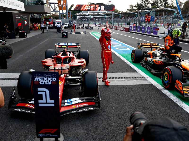 Victoria de Carlos Sainz en el GP de México de Fórmula 1