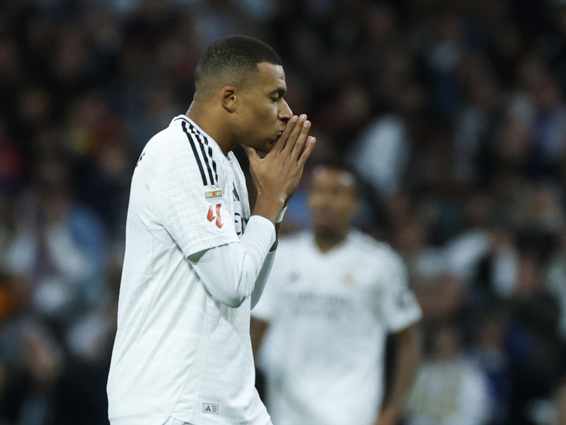 Kylian Mbappé, delantero del Real Madrid