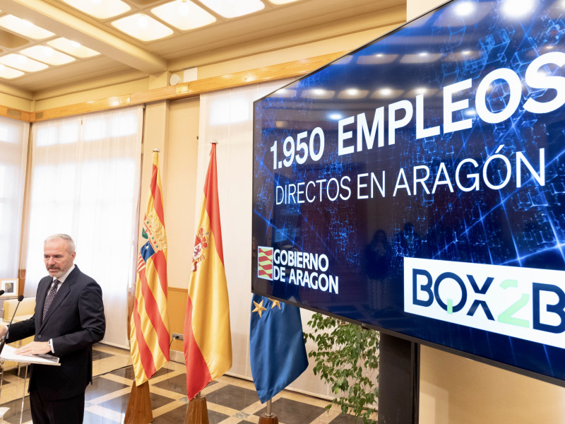 Azcón ha anunciado este martes la llegada de una nueva empresa a Aragón.