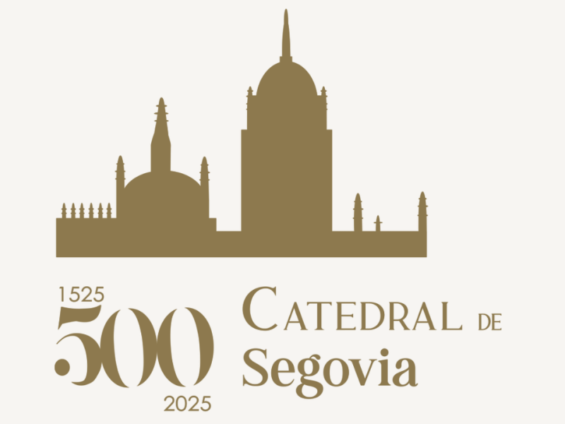 Logo 500 aniversario Catedral Segovia
