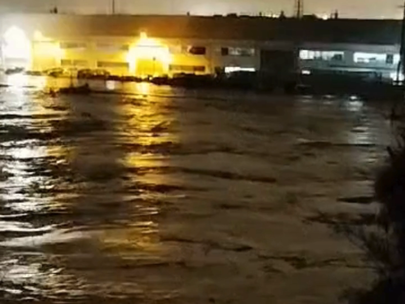 La situación en Catarroja con inundaciones por la DANA