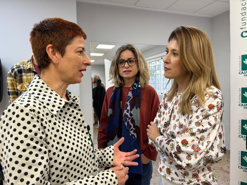 Rosa Medina a la derecha, Concejala del Ayuntamiento de Lorca