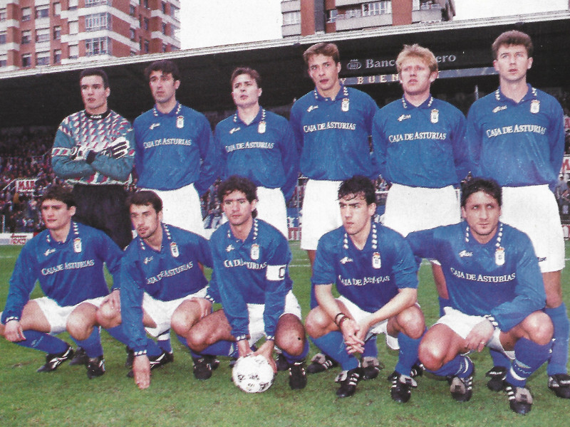 Once del Real Oviedo en la temporada 94/95