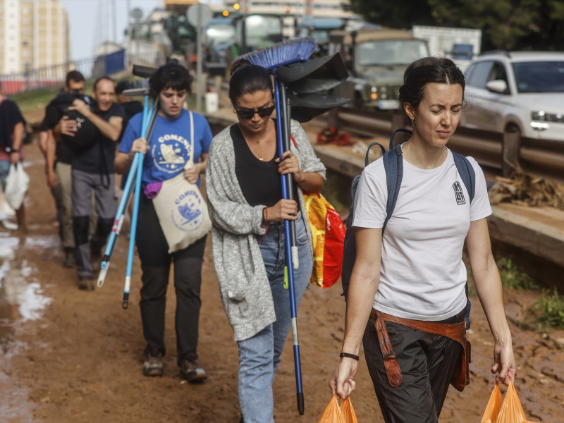 La solidaridad con los damnificados por la DANA