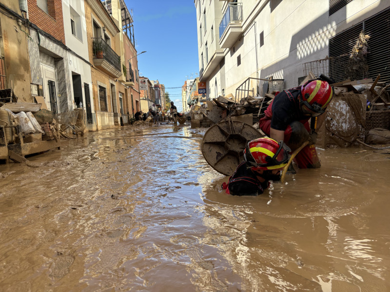 DEVASTACIÓN EN VALENCIA POR LA DANA