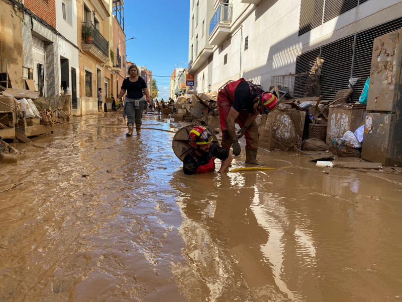 DEVASTACIÓN EN VALENCIA POR LA DANA