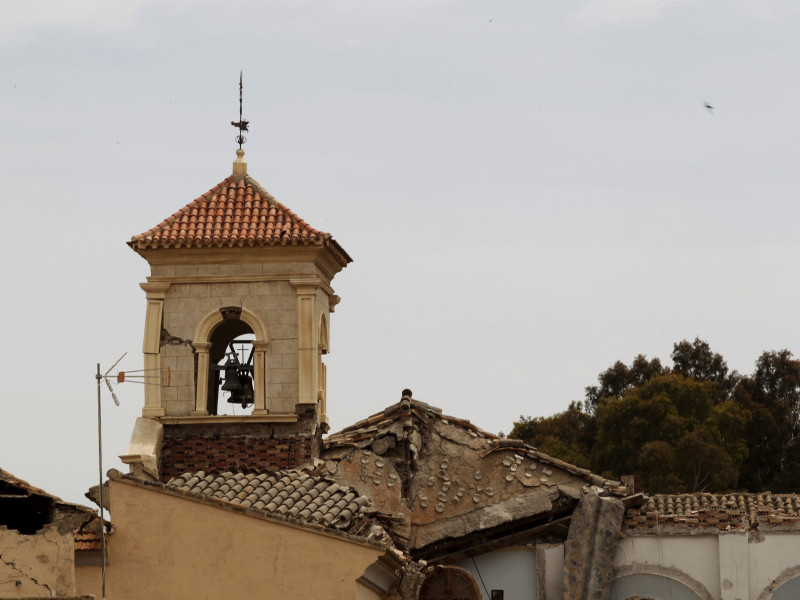 Lorca sufrió un terremoto y sus réplicas en 2011.