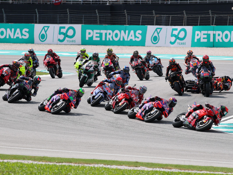 Segunda salida de la prueba de MotoGP en Sepang.