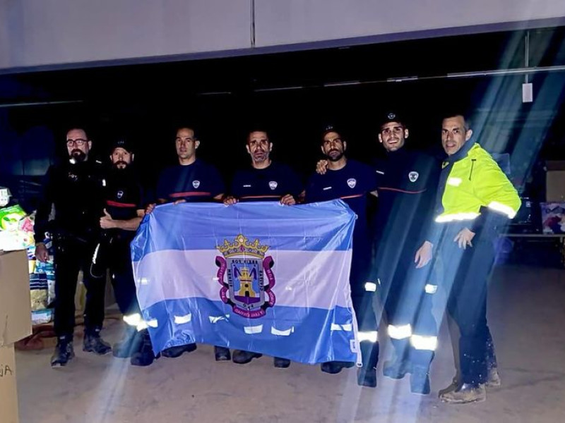 Bomberos de Motril en Valencia