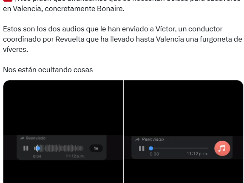 Pantallazo tweet sobre Bonaire y el bombero