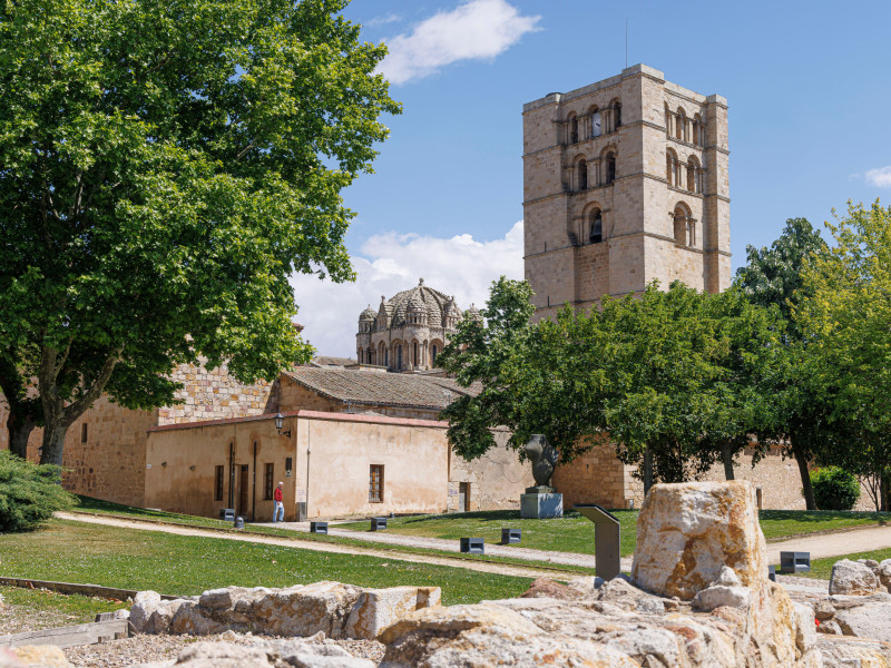 La catedral de Zamora en España