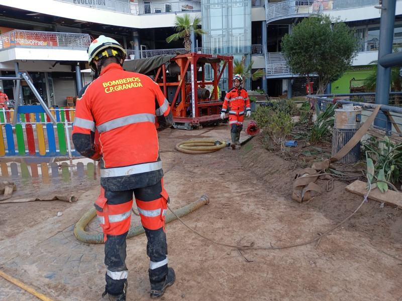 Bomberos de Almuñécar en Alfafar, Valencia