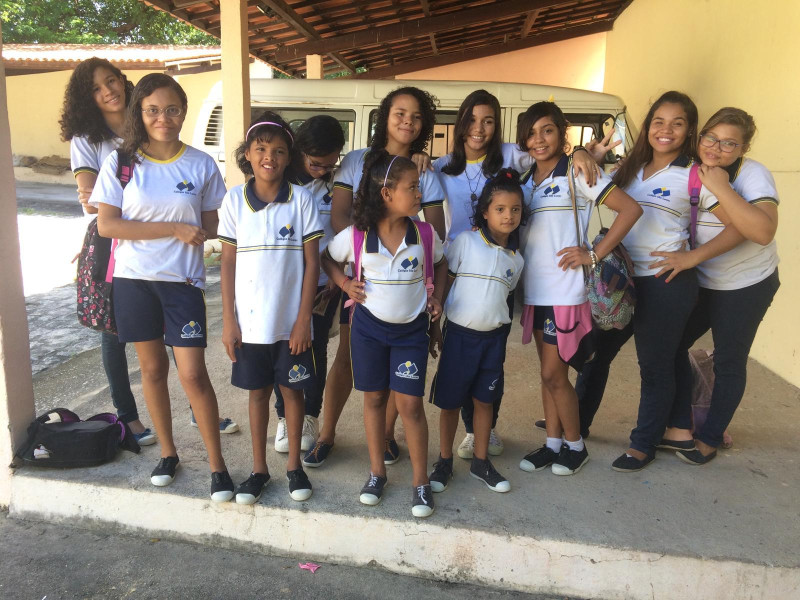 Niñas y adolescentes en Lar Santa Mónica