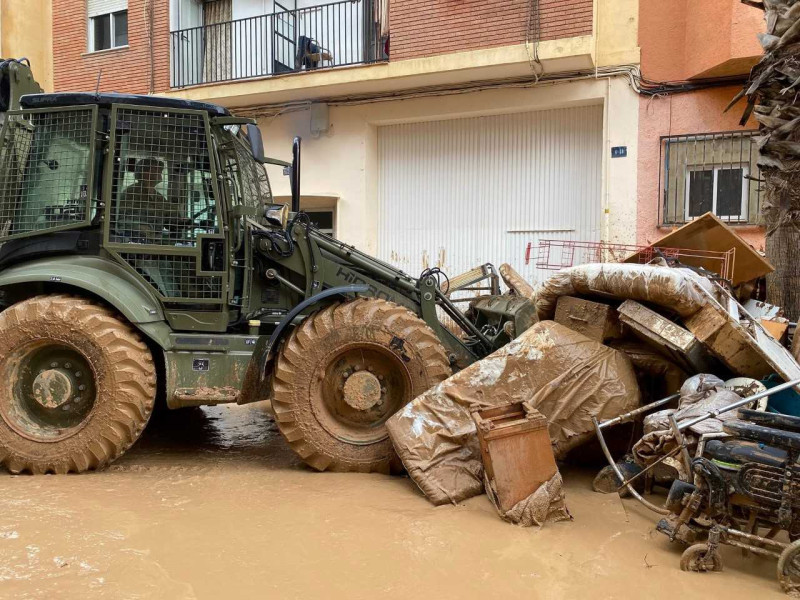 Limpieza de calles en Valencia