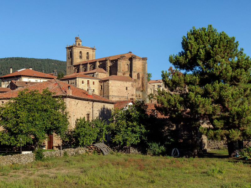 Iglesia en la localidad de Vinuesa Soria, Castilla y León, España