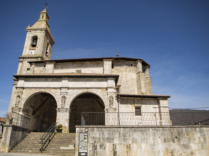 Iglesia de San Vicente de Arana, la última en ser restaurada