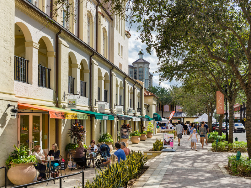 Harriet Himmel Theater, Cityplace, South Rosemary Avenue, West Palm Beach, Florida, USA