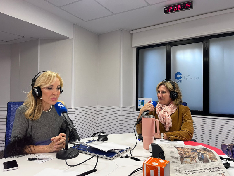 Carmen Lomana y Cristina López Schlichting en 'Fin de Semana'