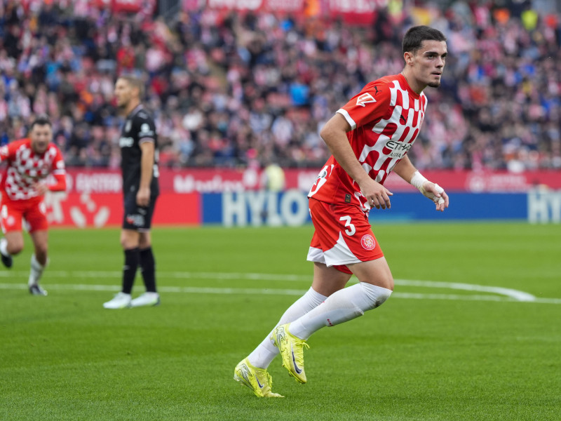 Miguel Gutiérrez en el partido contra el Leganés