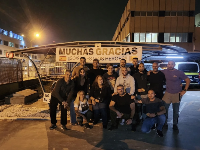 Regresan los voluntarios motrileños de Valencia pensando volver en breve