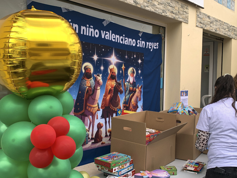 Recogida de juguetes para los niños afectados por la DANA