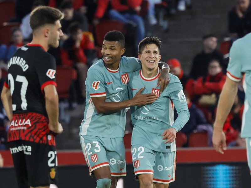 Gol del Atlético ante el Mallorca