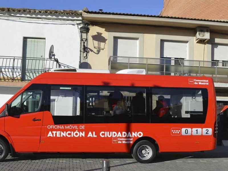 Oficina de atención al ciudadano en uno de los pueblos de Madrid