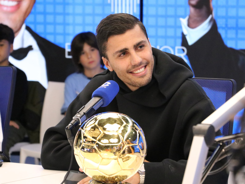 Rodri Hernández, con el Balón de Oro en El Partidazo de COPE