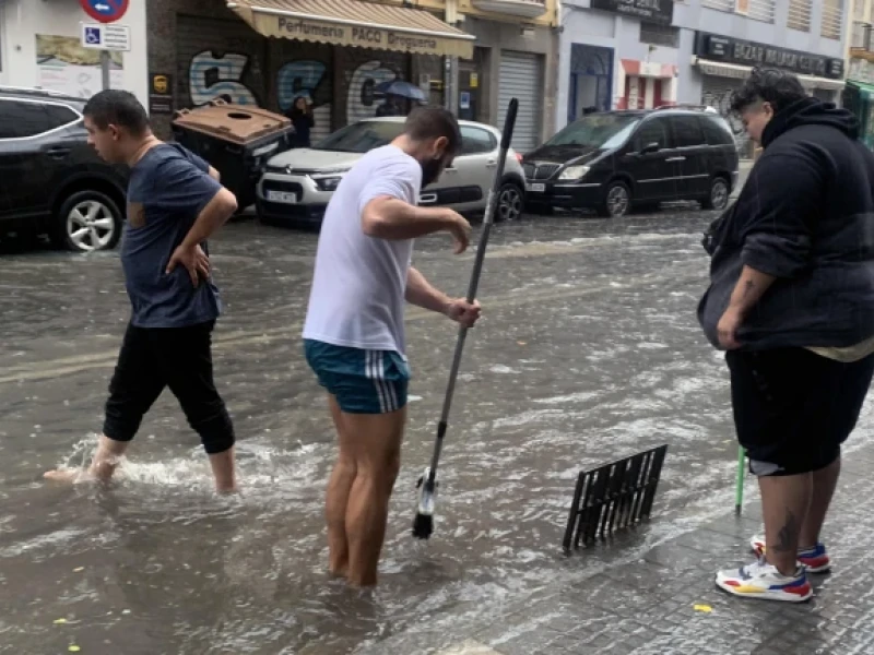 Efectos de la DANA en la provincia de Málaga - EFE