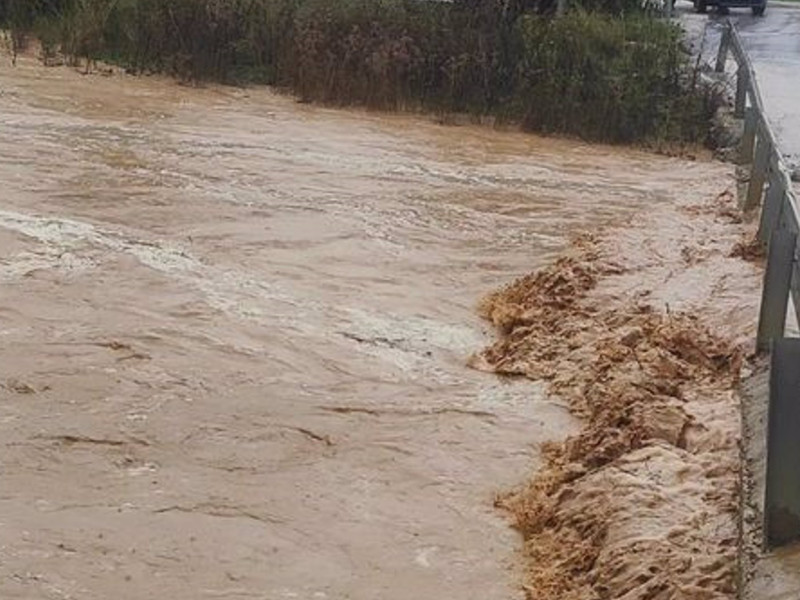 Río Guadalmedina a su paso por Casabermeja