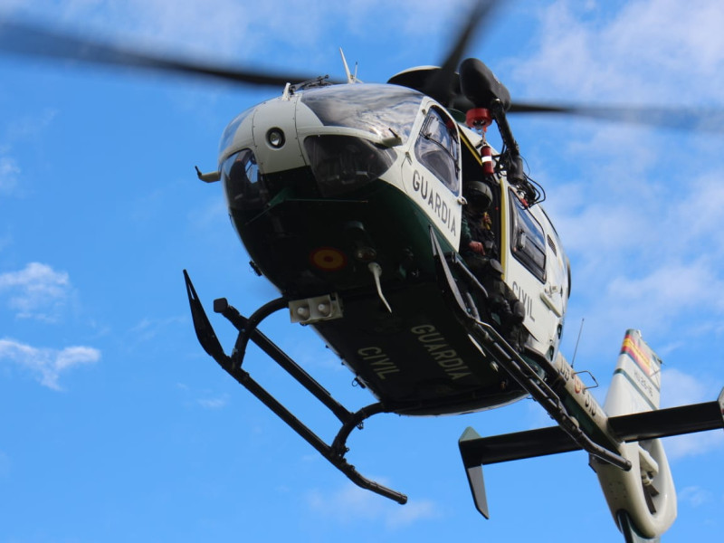 Nuevo helicóptero de la Guardia Civil en Asturias