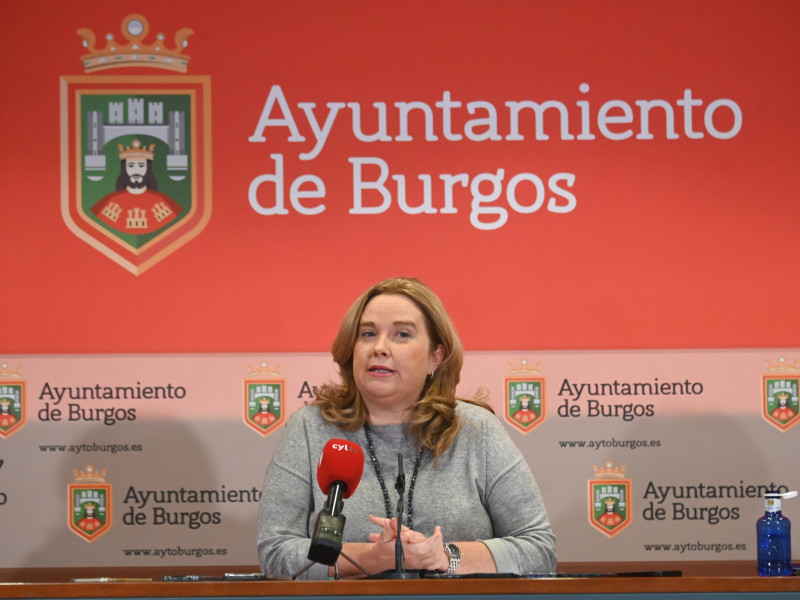 Comparecencia de la alcaldesa de Burgos, Cristina Ayala, sobre las subvenciones a asociaciones burgalesas