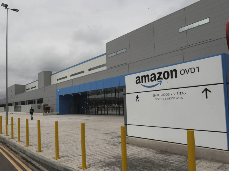 OVD1, centro logístico de Amazon en Siero (Asturias)