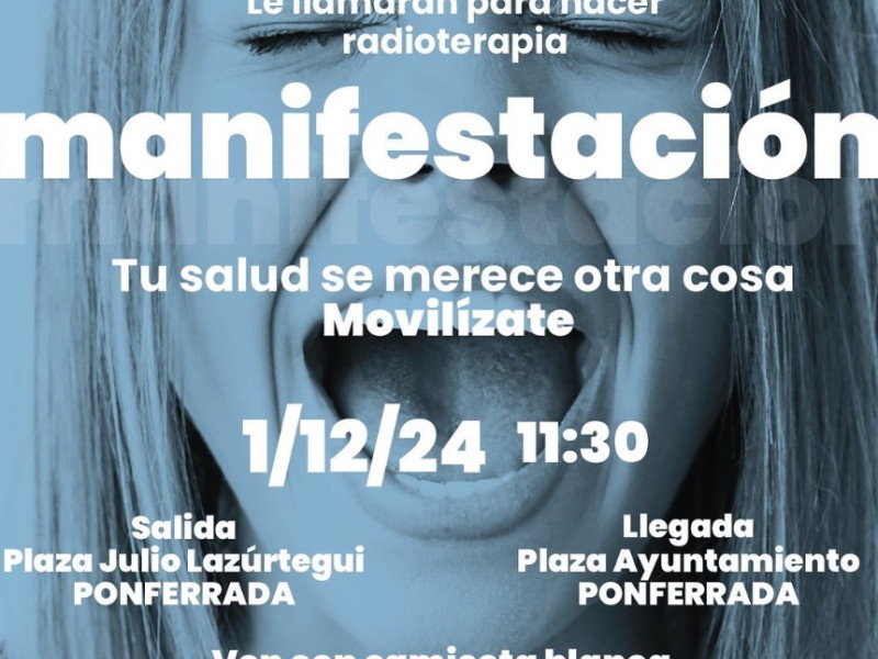 La plataforma Oncobierzo convoca una manifestación el 1 de diciembre en Ponferrada (León)