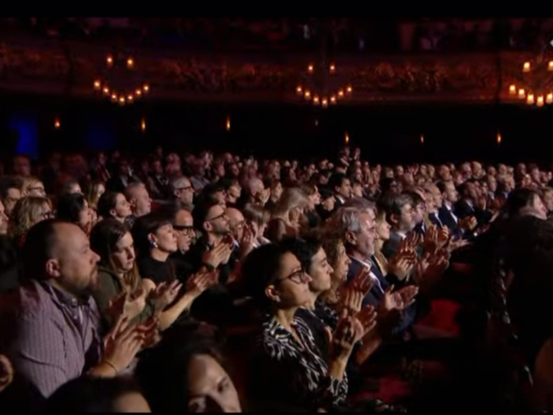 Público en la gala