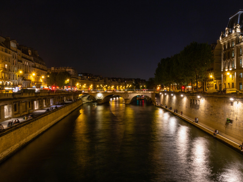 Una vista de la ciudad de París