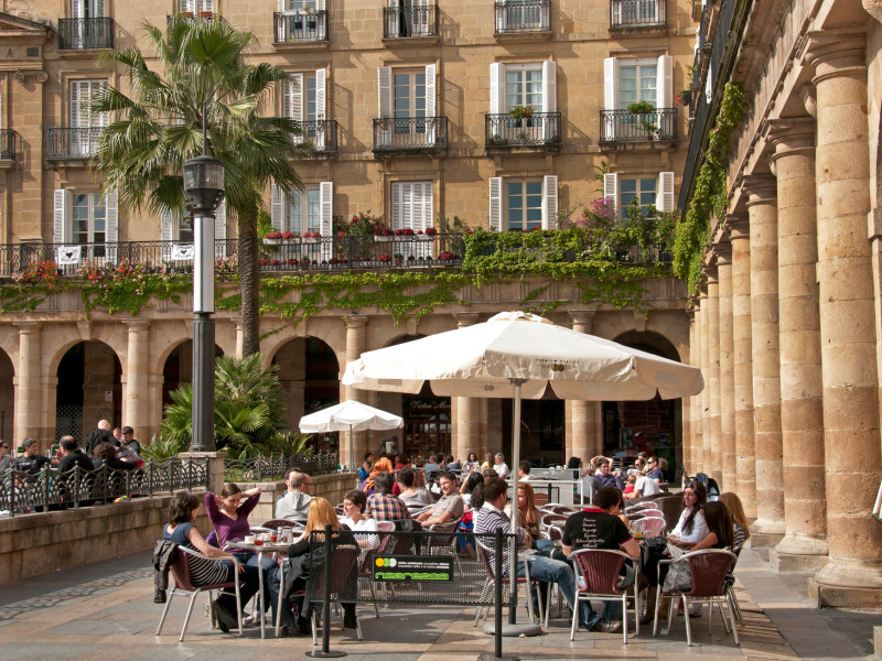 Plaza Nueva Bilbao España Restaurante Bar Pub Café País Vasco