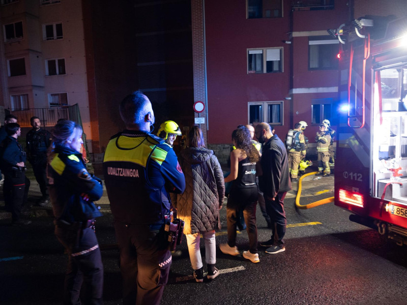 Incendio en Barakaldo