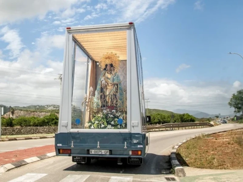 Imagen de la Virgen Peregrina