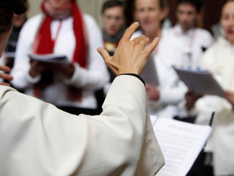 Imagen de un coro musical