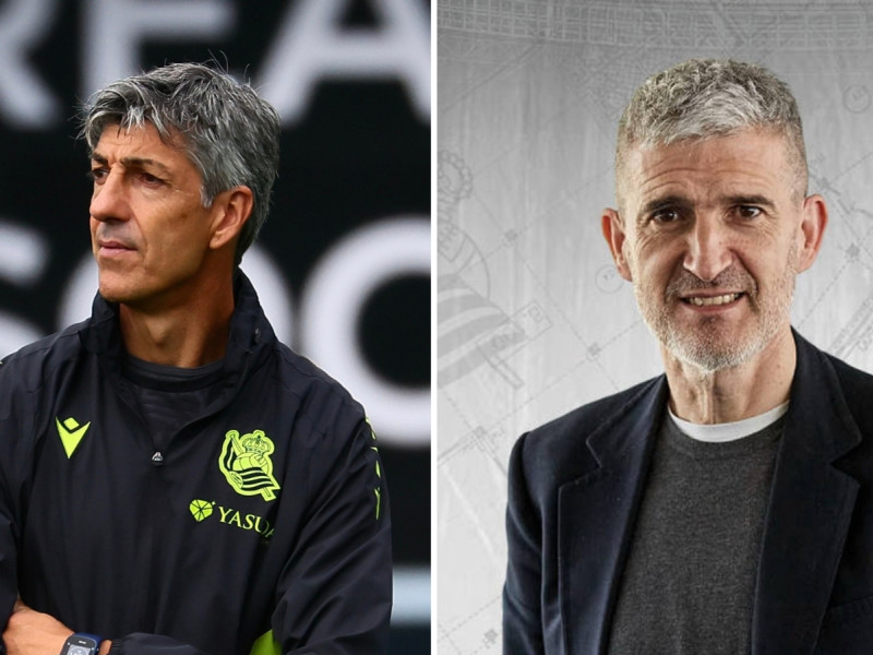 Imanol Alguacil y Roberto Olabe