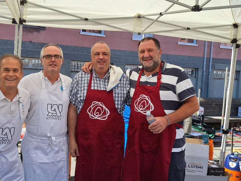 Miembros de la Sociedad Gastronómica Unión Artesana de San Sebastián