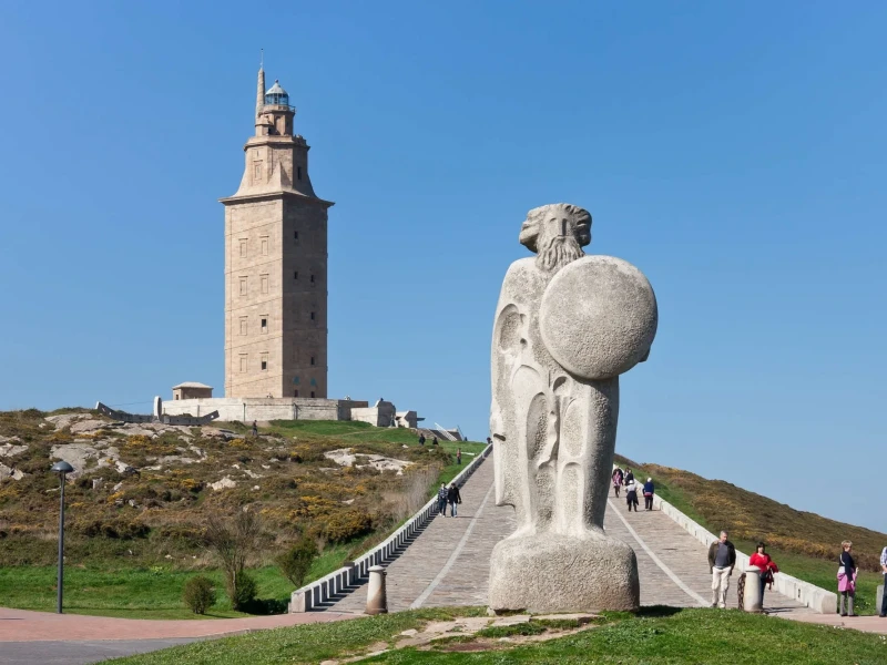 Torre de Hércules en A Coruña