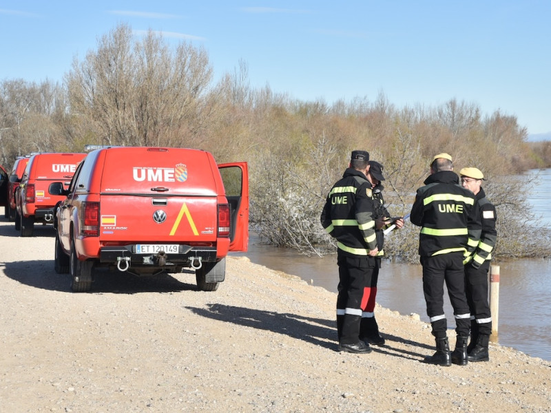 Militares y medios de la UME en Novillas (Zaragoza)

RAMÓN COMET - EUROPA PRESS
29/2/2024