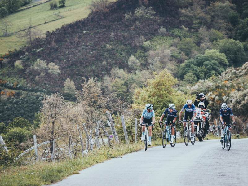 Una imagen de la Vuelta a Asturias 2024