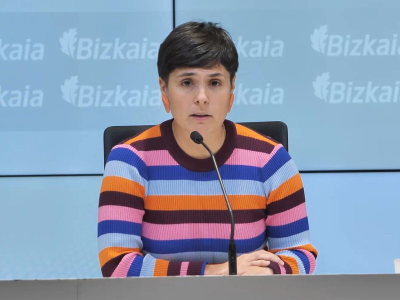 Arantza Atutxa, Diputada Foral de Medio Rural, informa de los primeros casos de Lengua Azul en Bizkaia