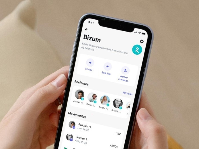 Bizum en la app de Revolut